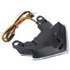 Motorcycle LED Tail Light Lamp Brake Turn Signal Taillight for    800 2013 2014 (Black)