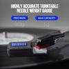 Vinyl-Specific Force Gauge, Load Cell, Data Logger, Stylus Case