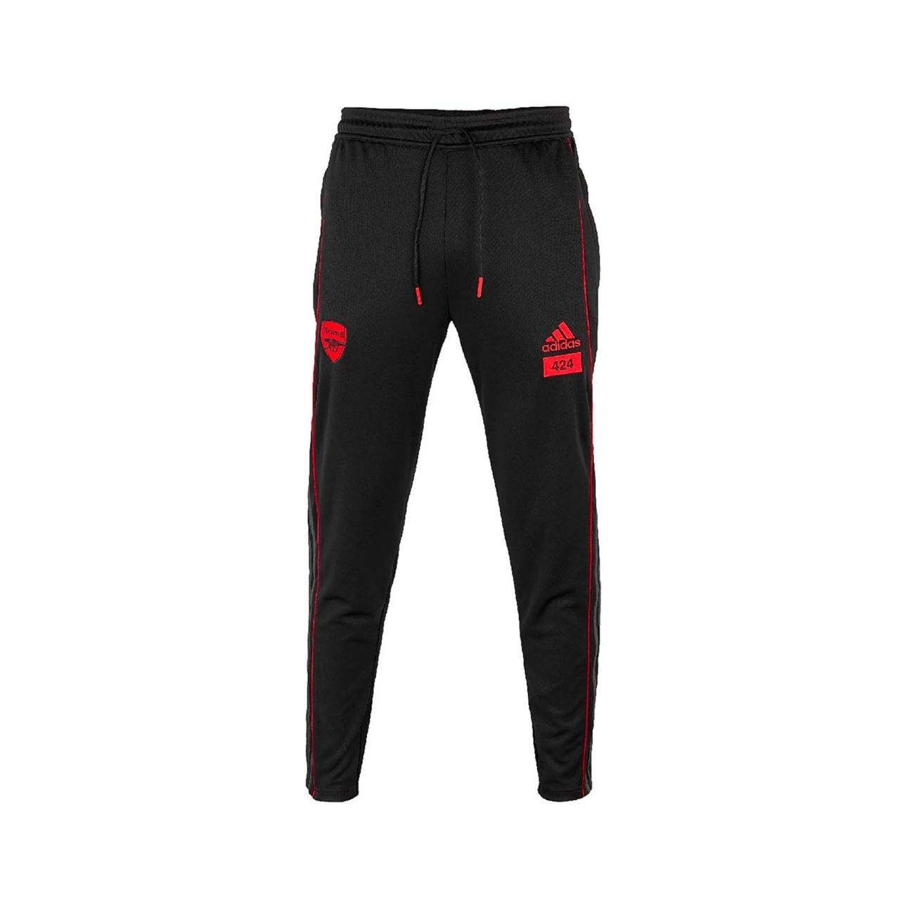 

Adidas X 424 Коллаборация Арсенал Удобные Повседневные Полосатые Приталенные Быстросохнущие Футбольные Брюки Мужские Брюки Черные HB8208 XL