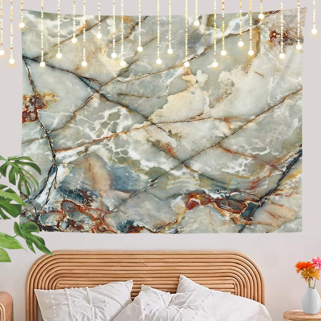 Model de marmură roz, model de imprimare artistică abstractă, tapiserie, acasă, dormitor, sufragerie, decor de perete, fundal, tapiserie din pânză