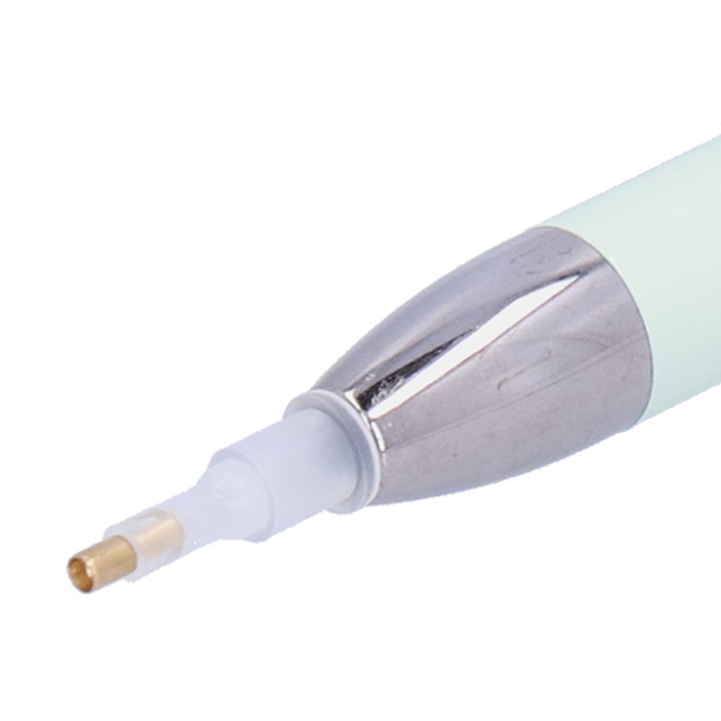 Pen with Light Head USB Rechargeable   Craft Tools  Stitch Accessories(Taro Purple )