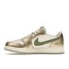 Air Jordan 1 Retro Low OG GS Drakens år Barn Sneakers Guld Segel Oljegrön FQ6593-100