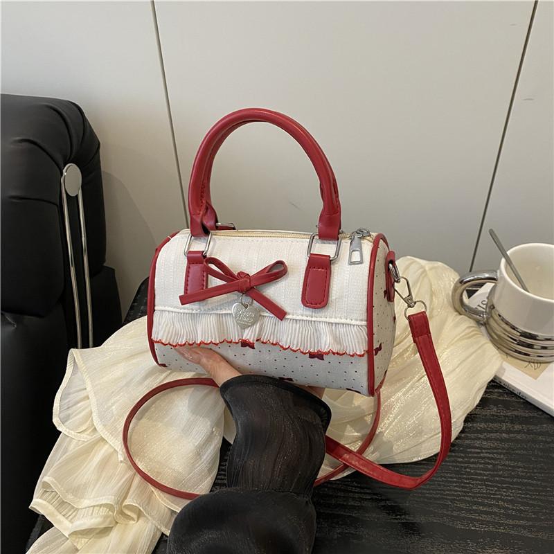 Dopamine Contrasting Small Bag Women's New Exquisite Versatile Messenger Bag Fashion Handbag