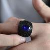 Retro Titanium Army Personalized Finger Ring