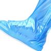 Regenschuhüberzug PVC Hoch Wasserdicht Verdickte Sohle Rutschfest Faltbar Regenstiefel Schuhüberzug für Herren