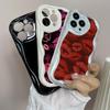 LZ23 Lips Kiss Heart Design Art Clear Soft Wave Phone Cases for Samsung S24 S23 Ultra S20 FE A54 A14 A52 A51 S10 Huawei Honor 90 Protection Back Cover