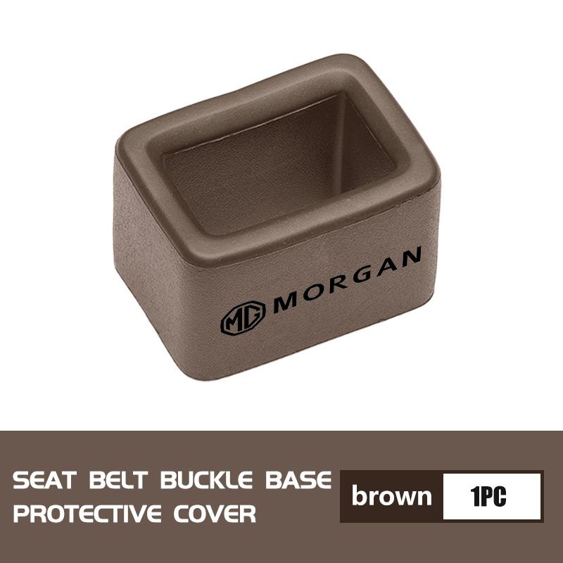 For MG Car Seat Belt Protection Cover Silicone Seatbelt Button Protector ZS GS 3 6 5 7 Morgan HS ZS ZX Gundam JHE6