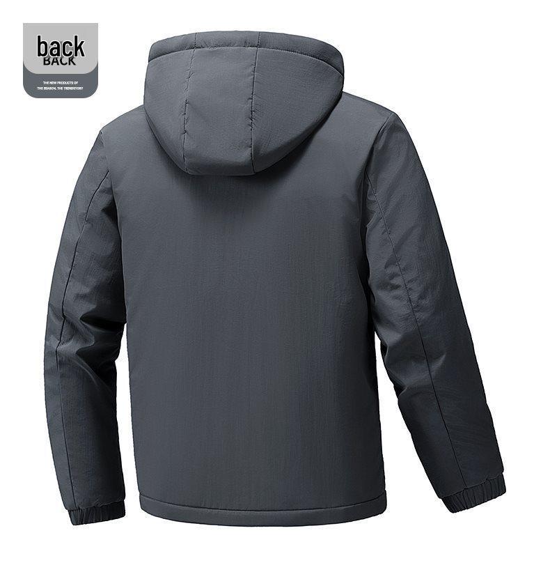 Men's Autumn/Winter Graphene-Cotton Padded Jacket: Loose Fit, Trendy, Thick & Warm