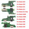 Charging Port For Nokia G42 G22 G21 G11 Plus G400 G300 G60 5G G50 G20 G10 Charge Board Plate Dock Ribbon Socket Usb Connector