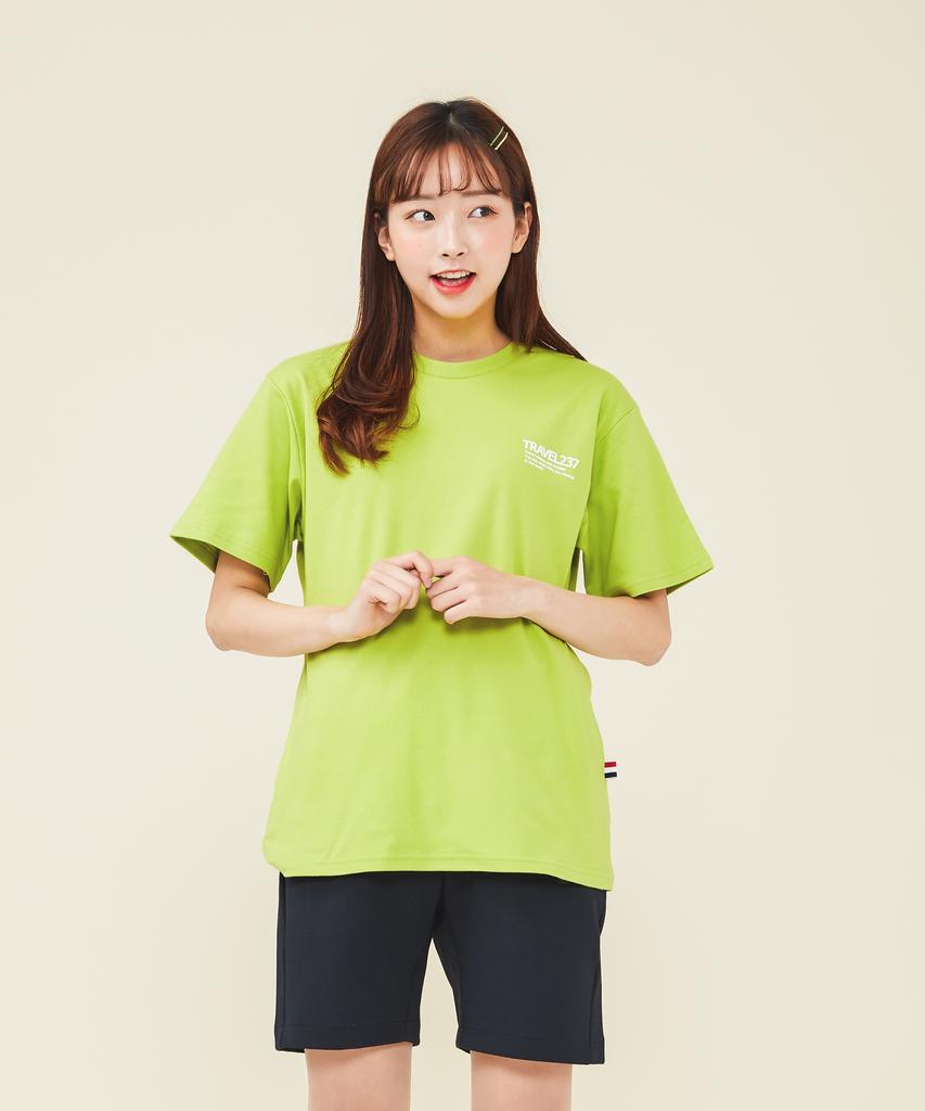 Teulaebeul237 Basic Short Sleeve (Green)