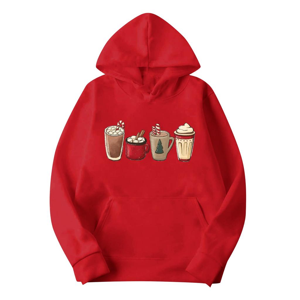 Herren Vintage Langarm Hoodie Bedrucktes Kapuzenpullover Oberteil