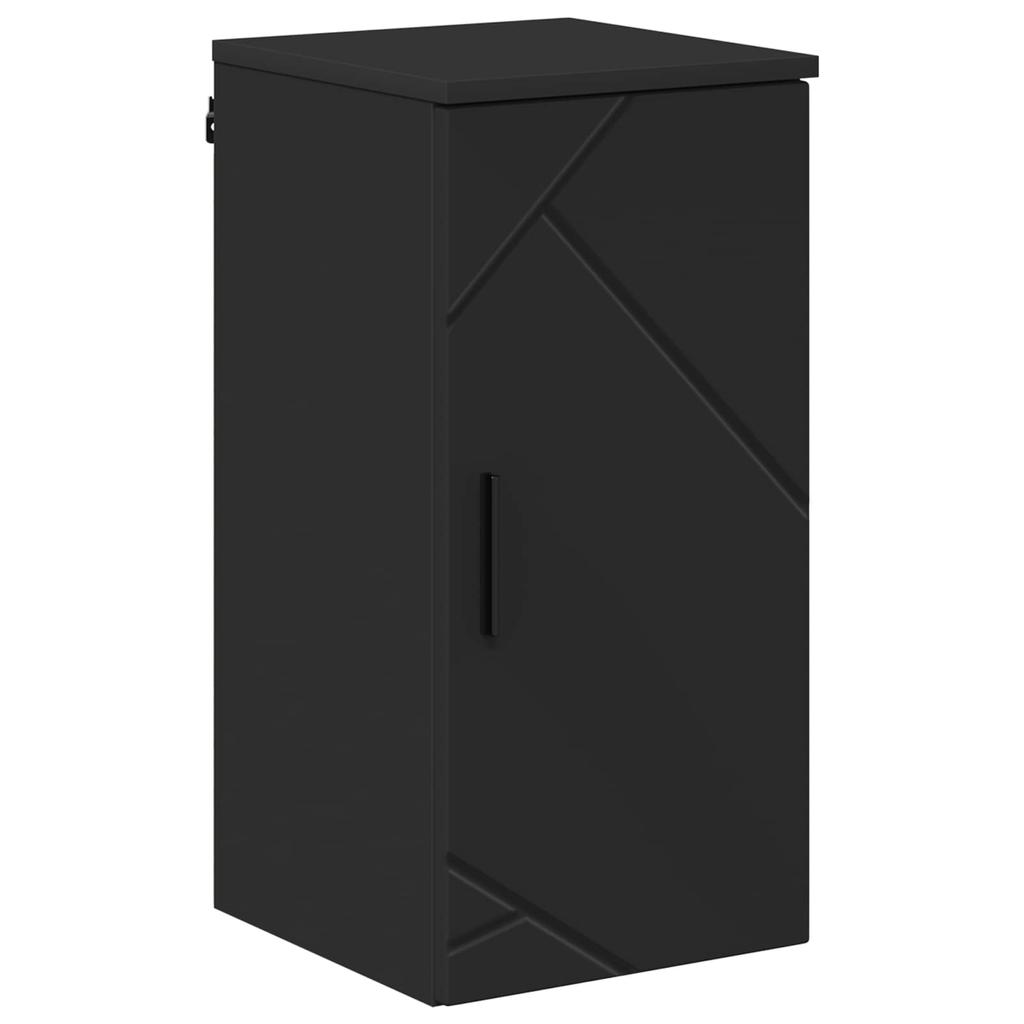 Bathroom Cabinet Black 30 x 31.5 x 61 cm