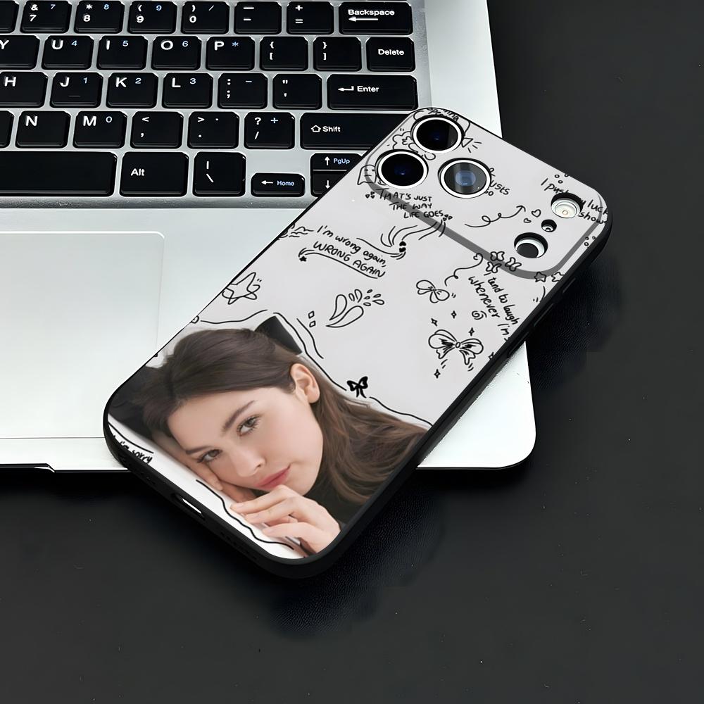 Singer G-Gracie Abrams Phone Case For IPhone 17 Air 16 E Pro Max 15 14 13 Mini 12 Pro 11 Max Plus Black Soft Shell