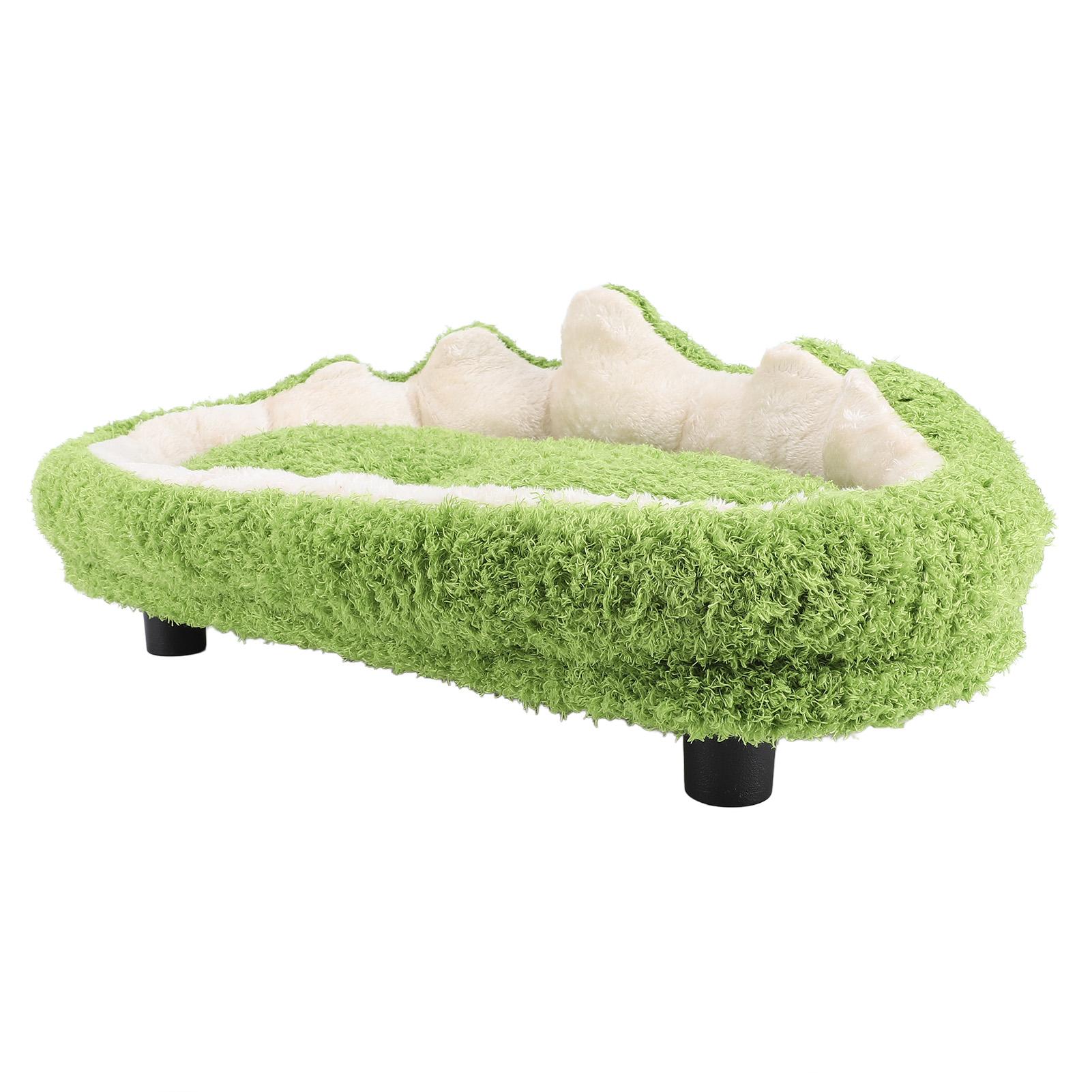 

Plush Pet Bed Soft Warm Enhanced Comfort Multifunctional Spacious Dog Cat Sofa Bed for Winter