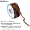 8-Color Copper Wire Wire-Wrapping P/N B‑30‑1000 250M 30AWG Wire Colored Insulation Test Wrapping Cable Single Core Wire Circuit Board OK Wire PCB