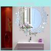 Elegant 3d Diy Fashion Mirror Wall Stickers For Home Decoration And Stunning Gift