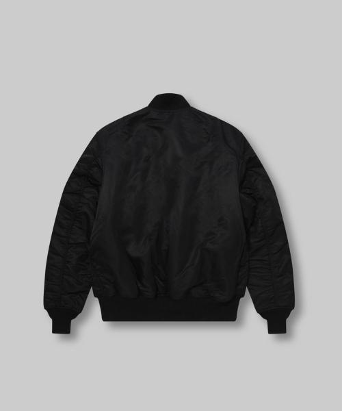 Alpha Industries Ma-1 Flight Jacket Black (Gunmetal Lining)