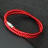 New Minimalist Rope Bracelet For Men Double Safety Buckle Magnetic Braclet Grade A Keel Cord Lucky Red Braslet Gift For Him