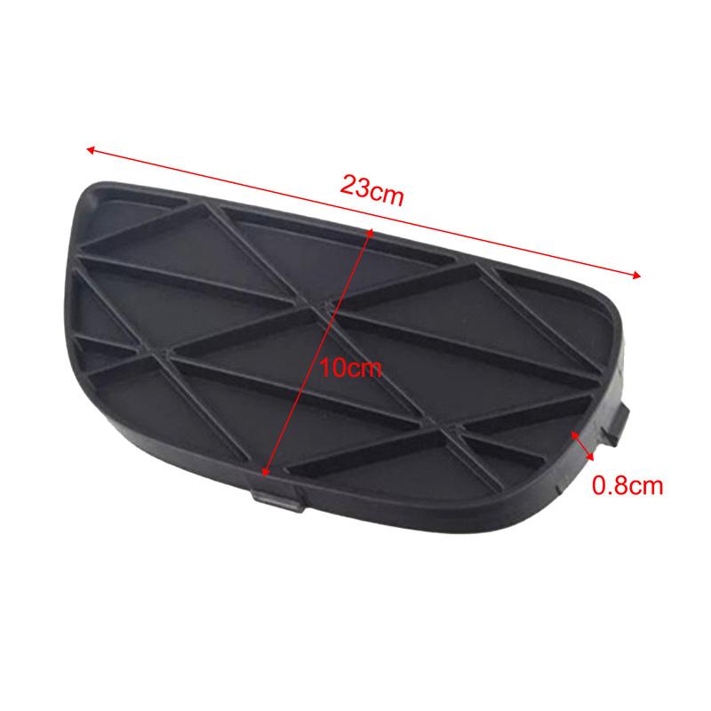 Black Grill As Shown In The Figure Front Bumper Grill Robust ABS Material Sporty Aesthetic Easy Tallation Car Modification