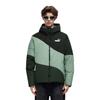 Puma Ig Cat Hooded Down Puffer Jacket Color Block Casual Loose Fit Men Jacket Army-Green 622148-31