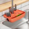 Kitchen Faucet Drain Rack Multi-purpose Anti-splash Non-slip Soap Sponge Wipe Sink Tray Holder Drain