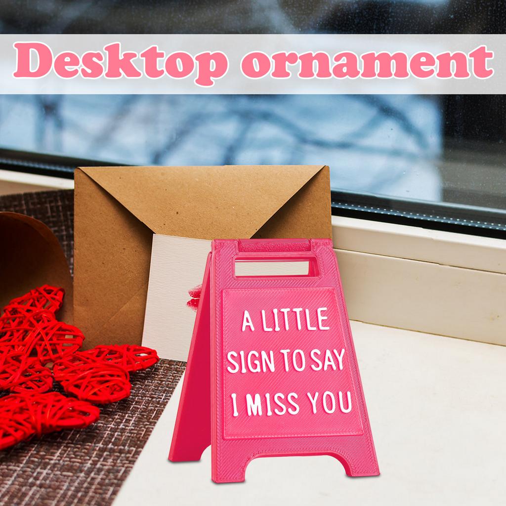 “A Little Sign To Say I Love You” , Keepsake Love Plaque, Sign For Anniversary, Valentine’s Day & Sweet Gifts