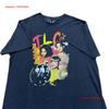 Tlc Vintage Band T-Shirt XL Schwarzer Aufdruck 1996 Baumwolle Vintage Vielseitige Mode