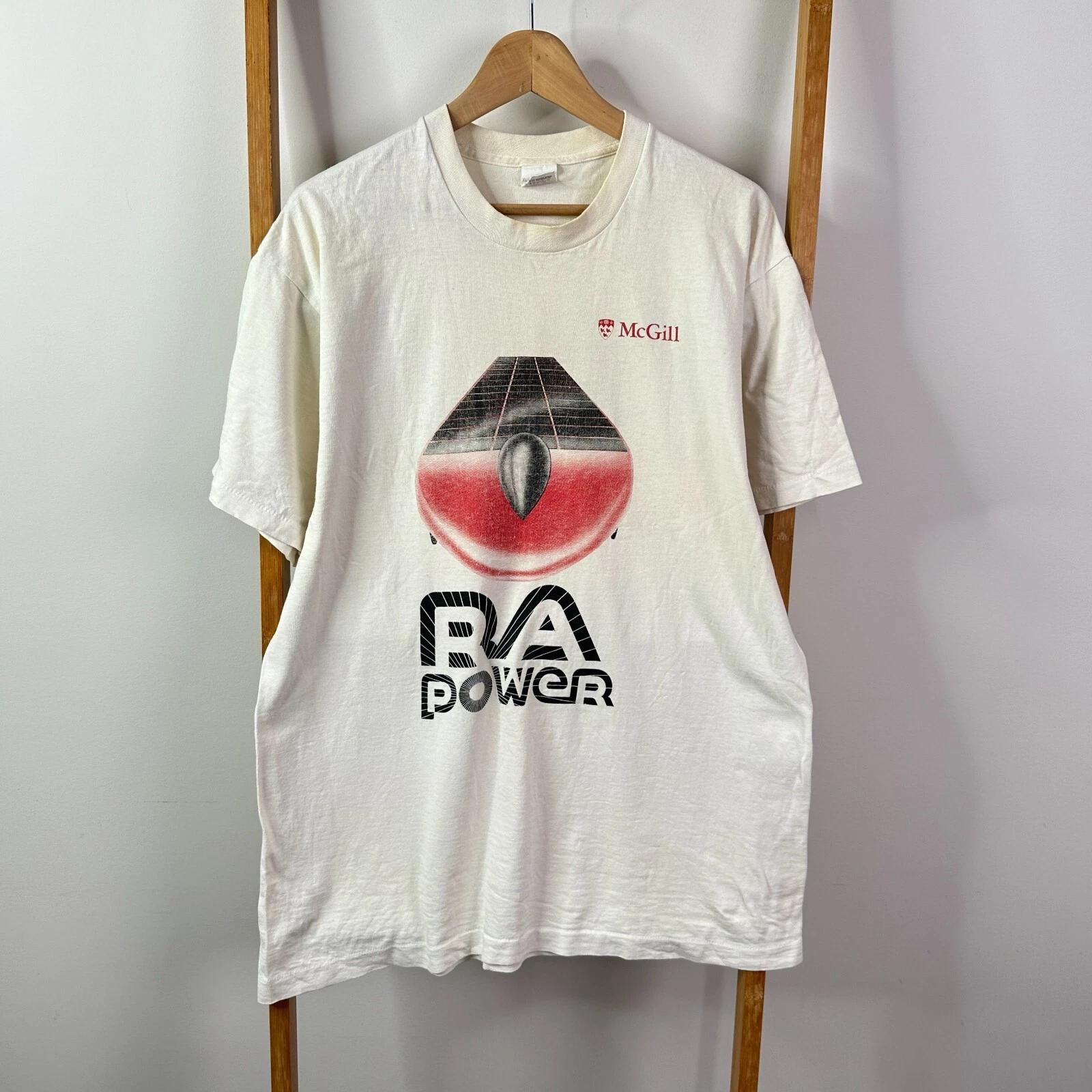 

Team RaPower Solar Car Shirt Mens Extra Large Off White McGill University Sun 3XL
