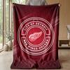 Detroit Red Wings Flanell Fleece Decke Gemütliche Warme Überwurfdecke Für Sofa Bett Reise Ganzjahresgebrauch