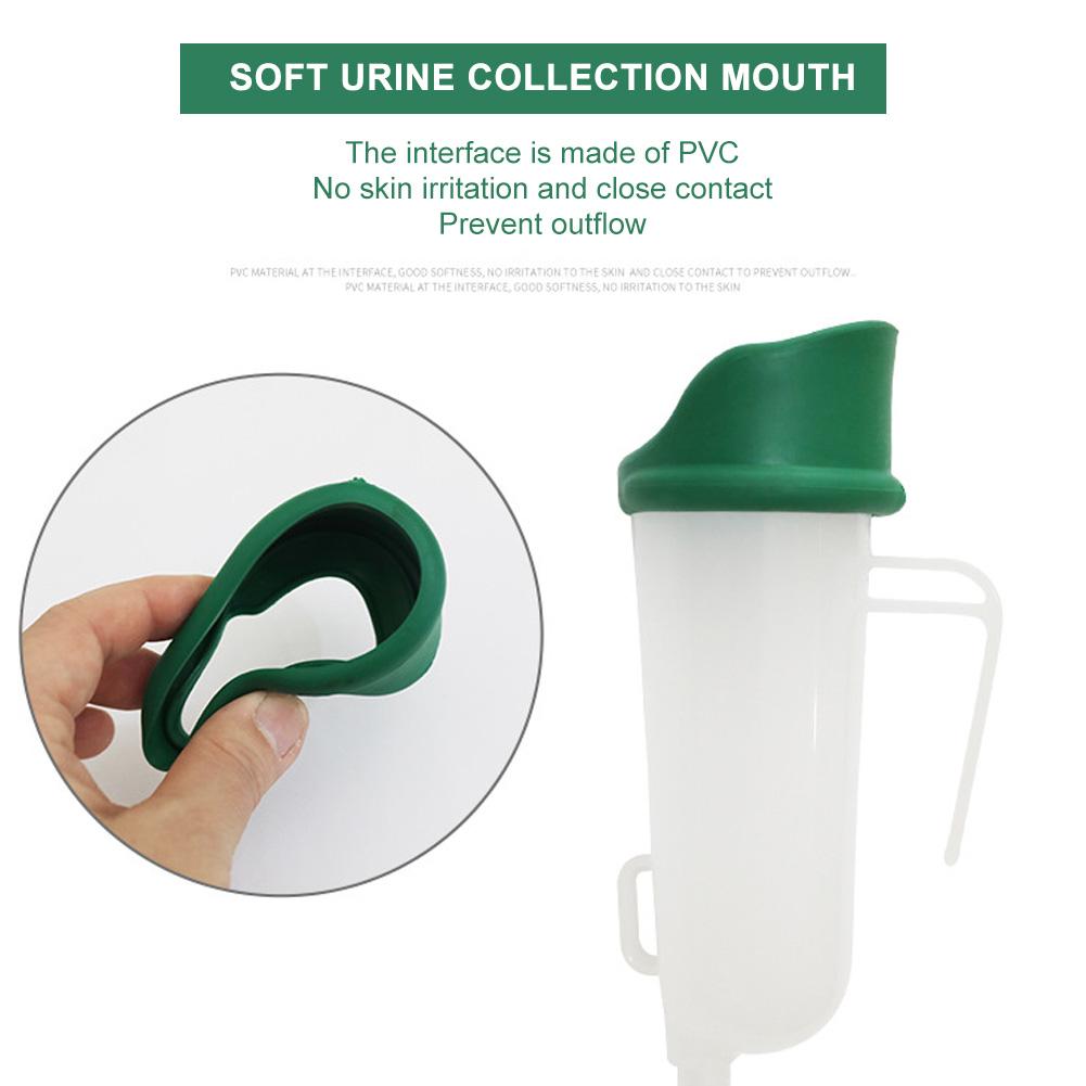 Men Urine Collector Elderly Incontinence Urine Collection Funnel Pot Urination Device