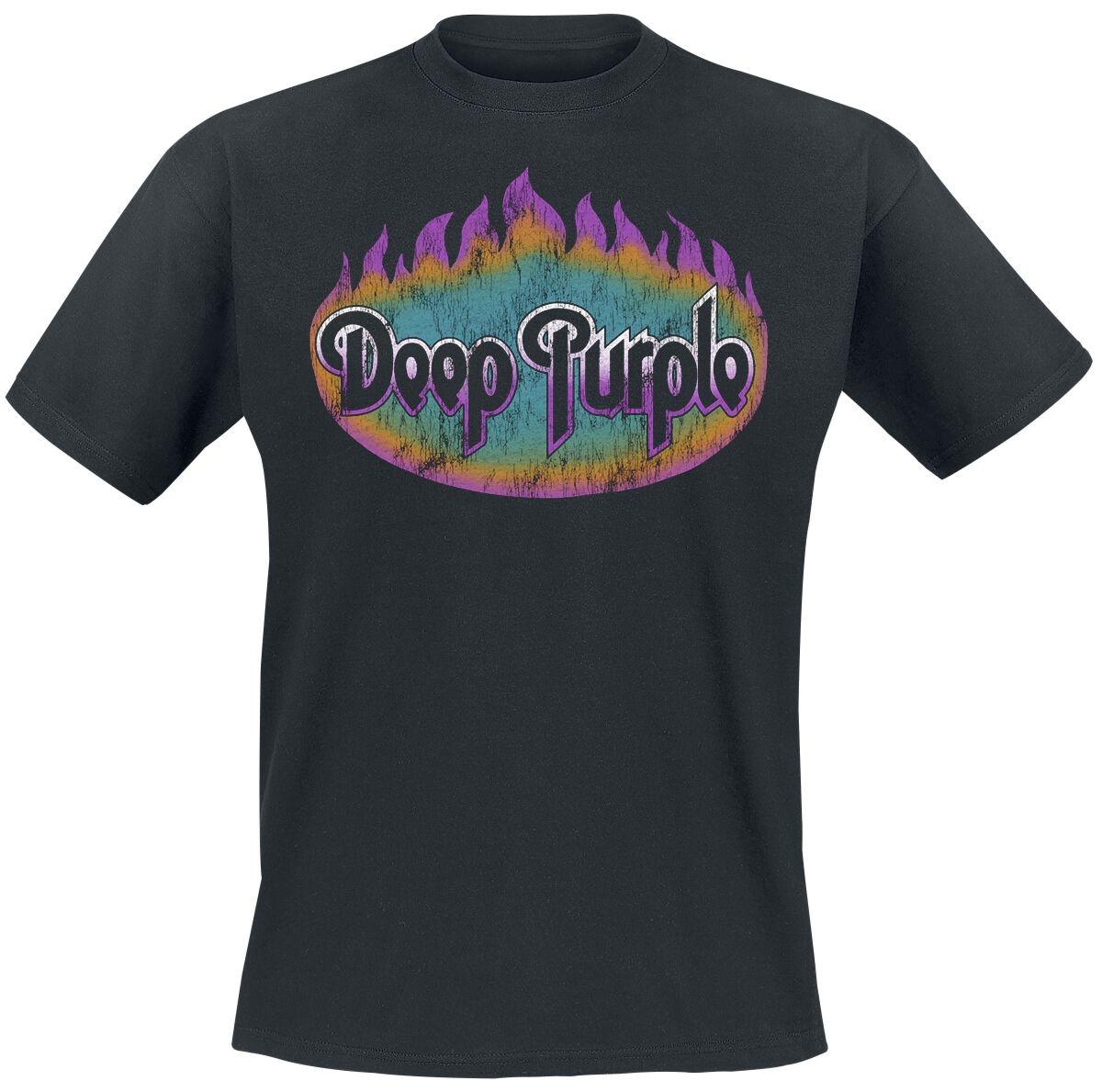 

Deep Purple Hard Rock Art Tee Ideal for Enthusiasts Who Appreciate Rock’s Legendary Legacy and Edgy Style in Casual T-Shirts 4XL