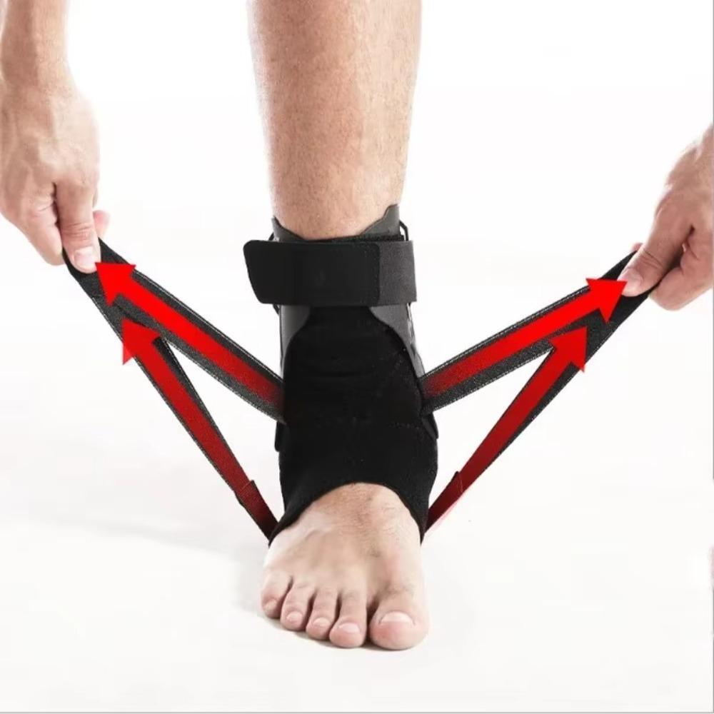 1pc Lightweight Ankle Brace Adjustable Ankle Stabilizer New Foot Care Tool  for Sprained Ankle