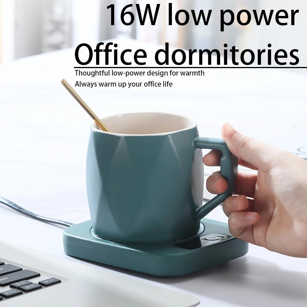 Elektrická podložka pod hrnek Konstantní teplota Inteligentní ohřívač Rychlé nahřívání Ohřívač hrnku Ohřívač Kancelář Nízký příkon Domácí kancelář Dárek