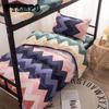 Three-piece Cotton Bed Linen Quilt Cover Pillowcase Bed Sheet Single Bed Set