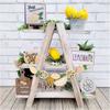 Tray Decoration Rustic Farm Ornament Wood For Summer Graduation 