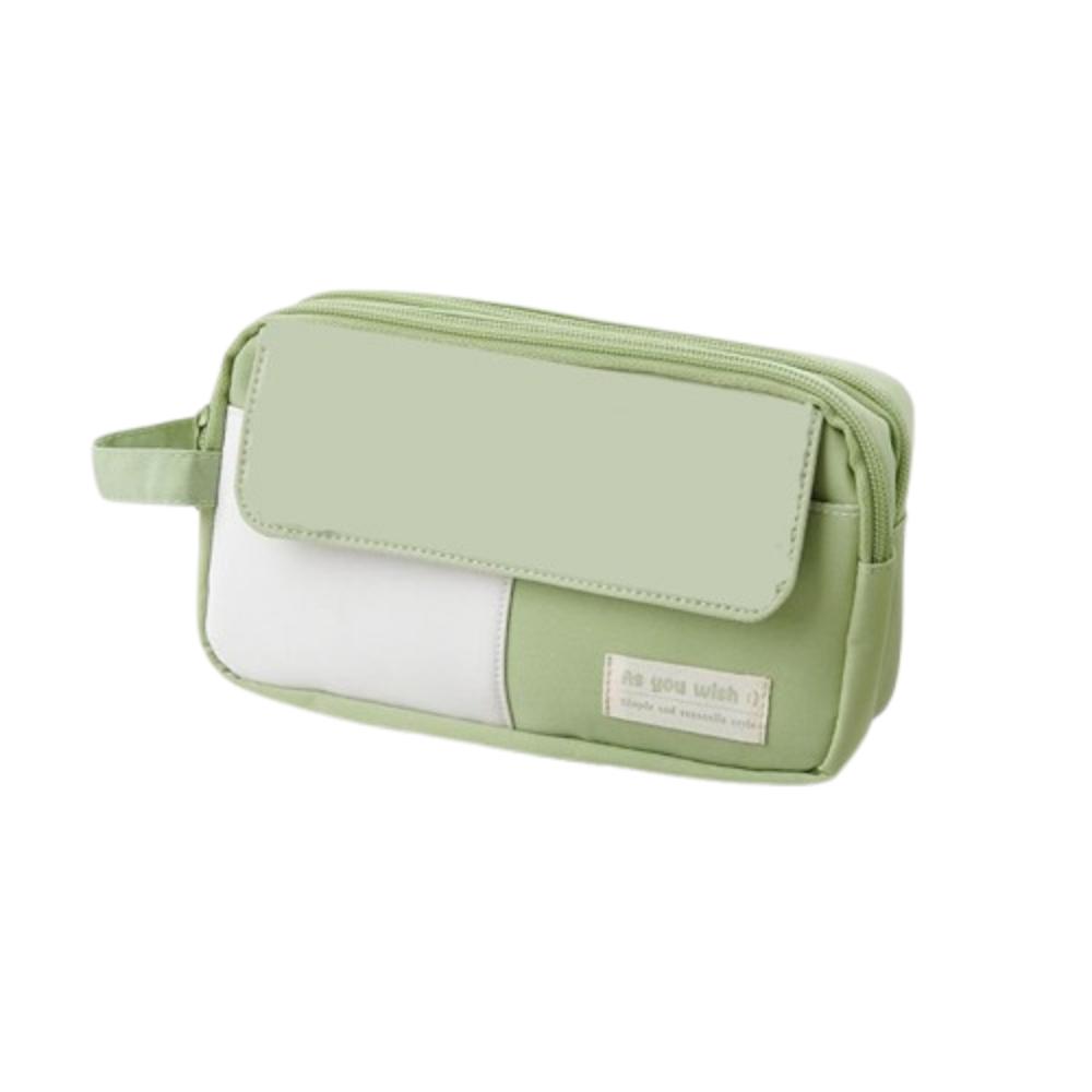 Large Capacity Pencil Case 3 Layer Pen Bag Simplicity Fashion Portable Pen Pouch  Students