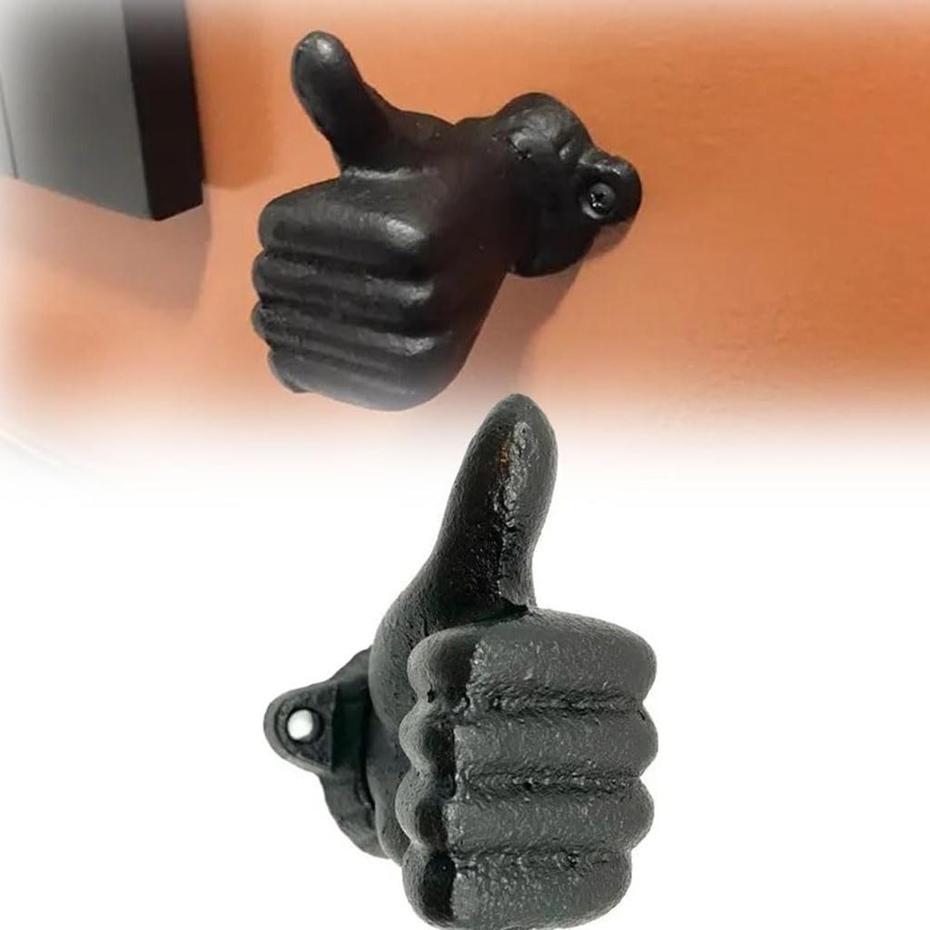 Cross-Border New Independent Station Popular Creative Resin Interesting Finger Gesture Hook Home Decoration Pendant Wholesale