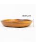 [Amazon.co.jp Exclusive] Emery Shokai Wooden Round Plates, Set of 10, Approx. 15cm L X 15cm W X 2cm H