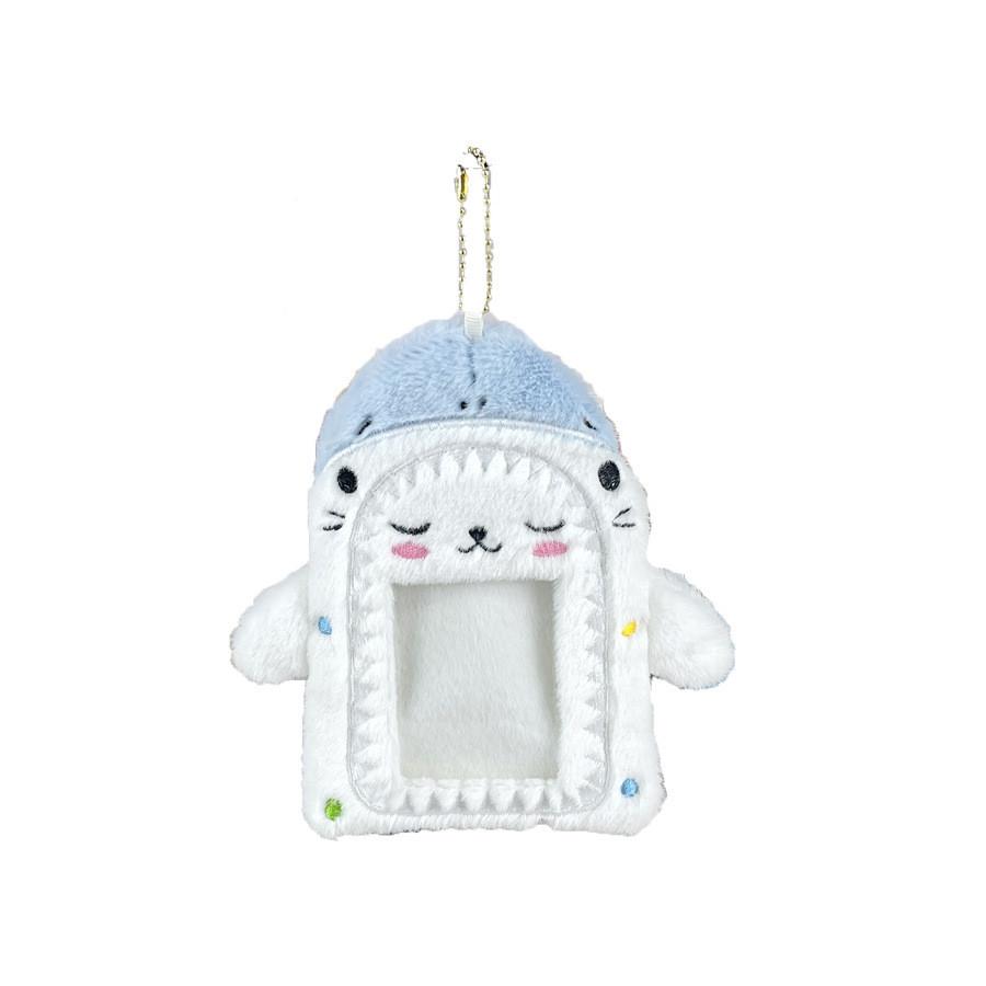 Shark Creative Adorable Cat Plush Card Holder For Instant Photo Display And Id