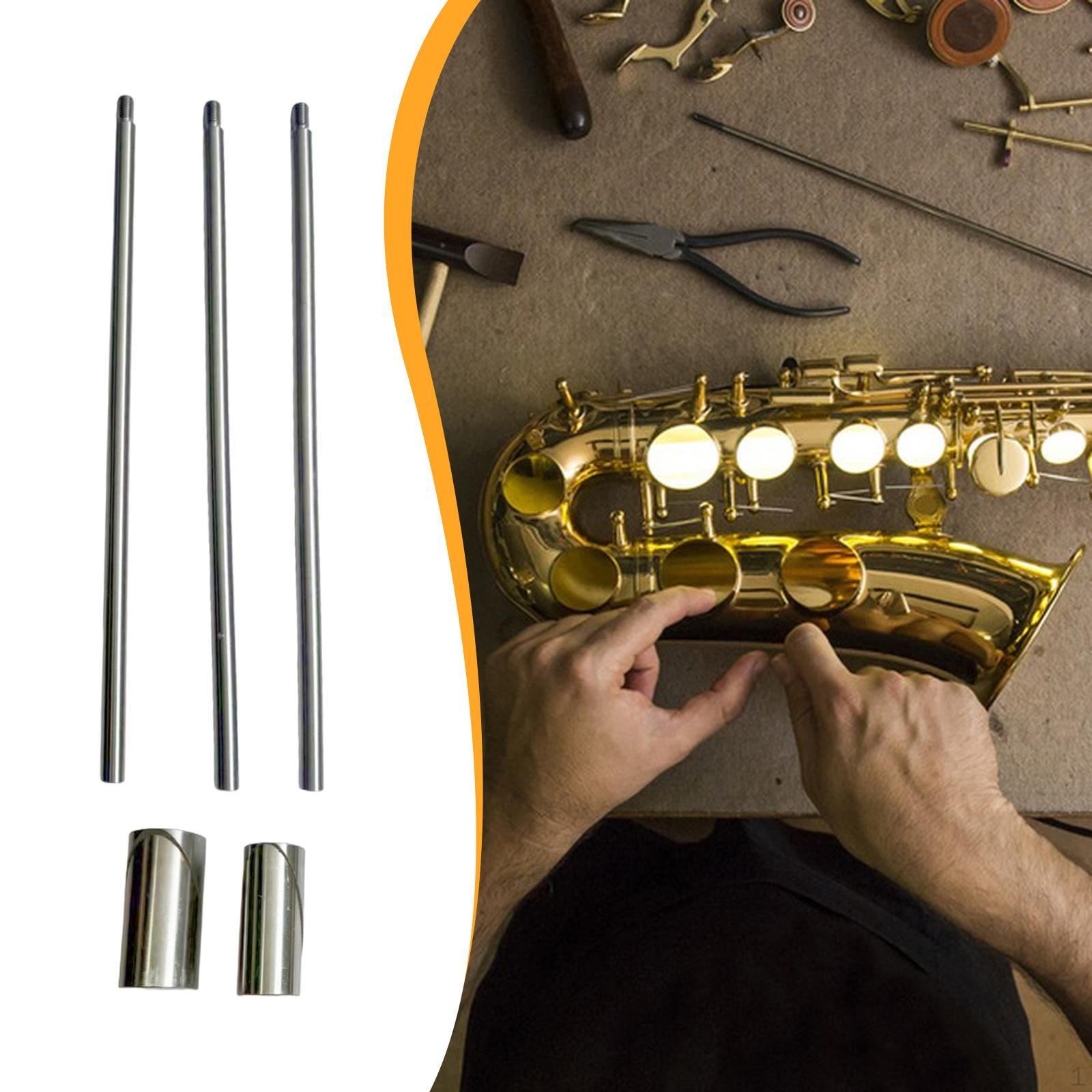 

Набор инструментов для ремонта медных духовых инструментов из нержавеющей стали, профессиональные флейты, саксофон, ноты