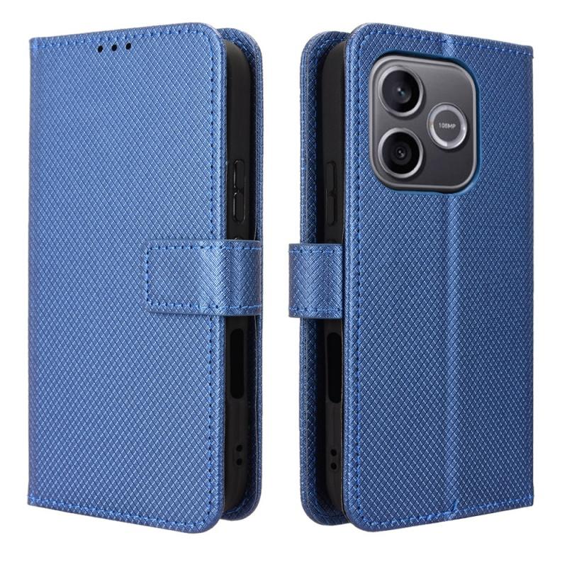 For Honor 600 Lite 5G Diamond Flip Leather Wallet Case For Honor 600 Lite Card Slot Anti drop Magnetic Stand Holder Cover
