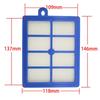 2 Pcs Hepa H12 H13 Dust and 4 Pcs Motorized Cotton Filter for Vacuum Cleaner Compatible with PHILIPS Electrolux AEG Spare Parts