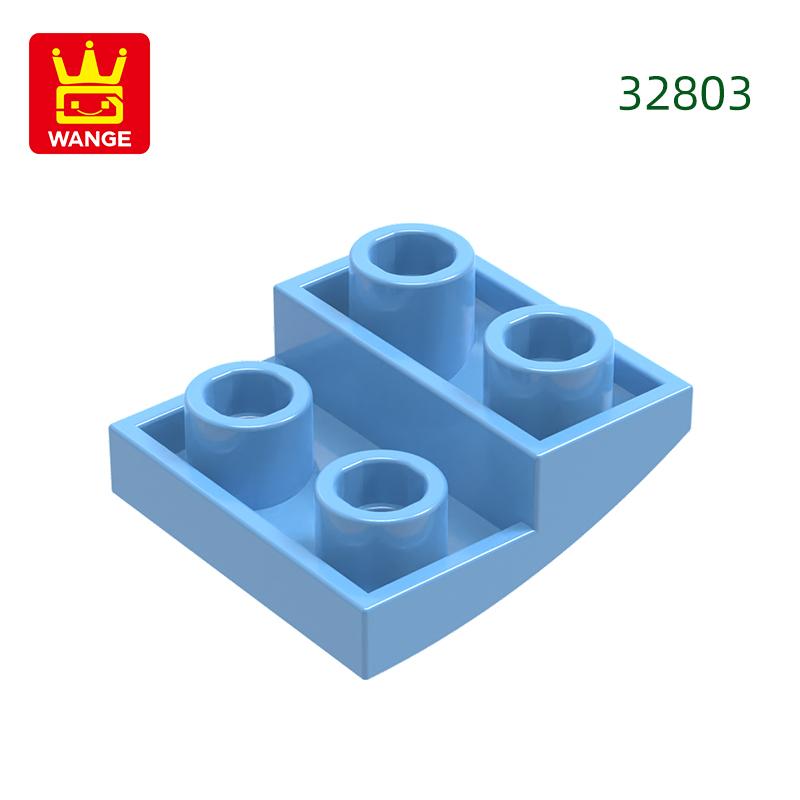 150Pcs/lot 32803 Slope Curved 2x2x2/3 Construction Block Moc Colour Accessories Works With featuring Brick DO IT YOURSELF Children's Toy