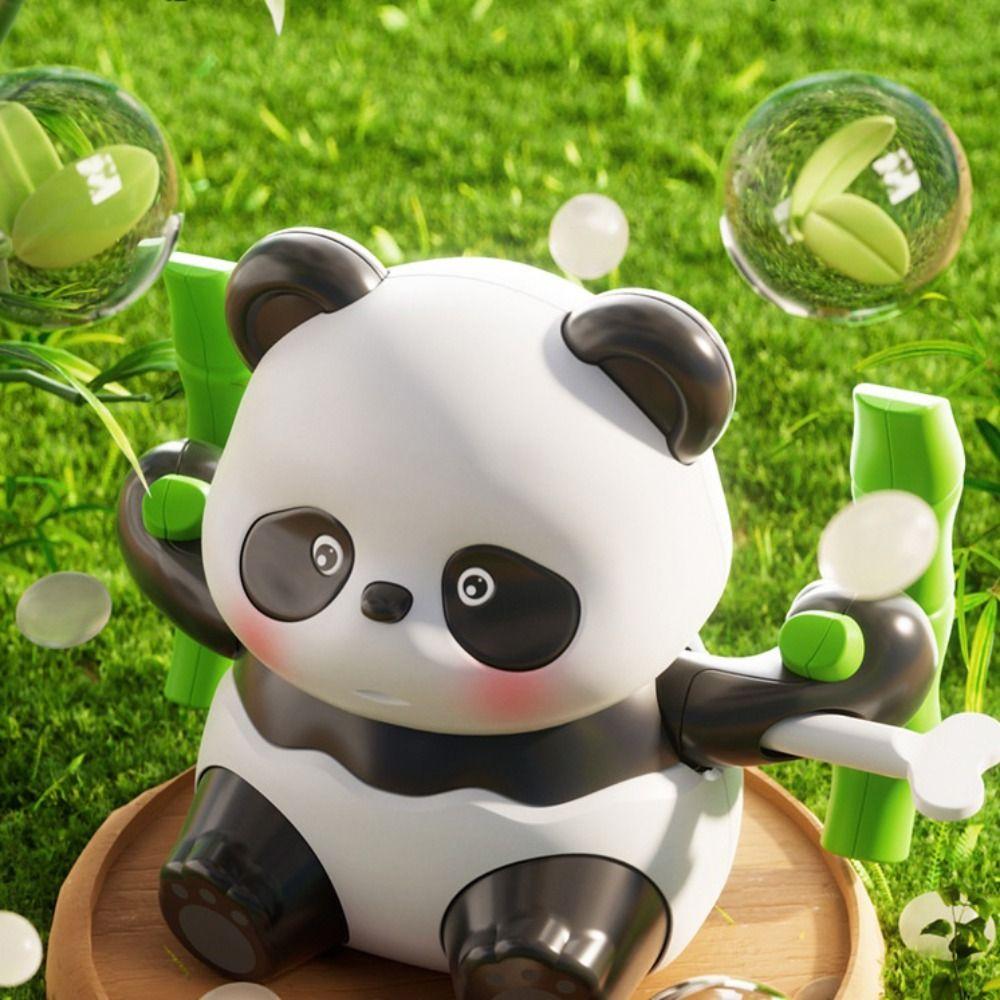Interactive Wind up Panda Toy Animal Panda Clockwork Toys Guide Crawling Walking Panda Toy  Head-up