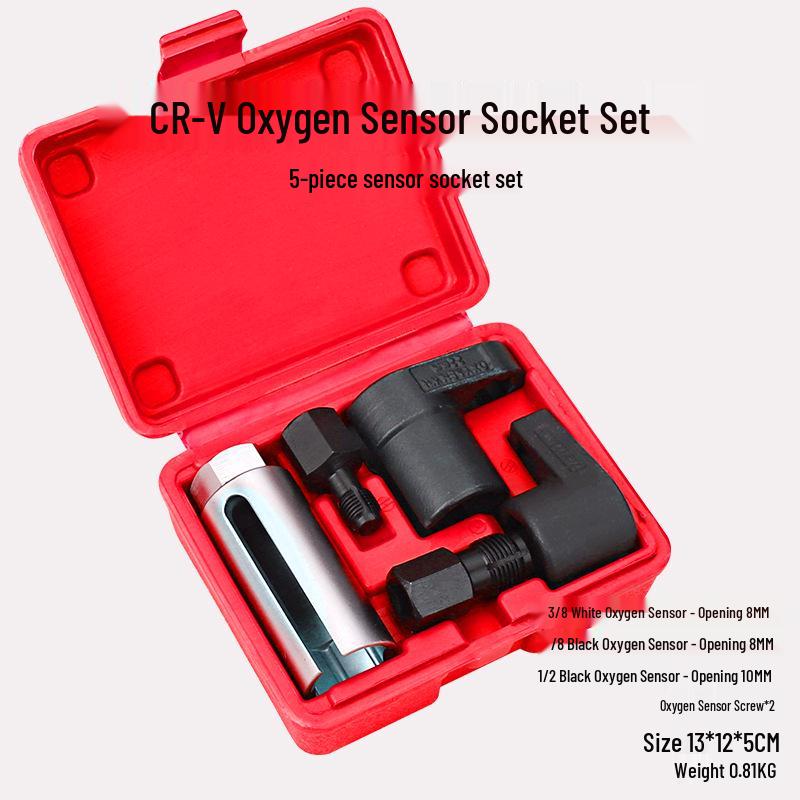 Japanese 22mm Oxygen Sensor Socket Wrench - Open-End Removal Tool