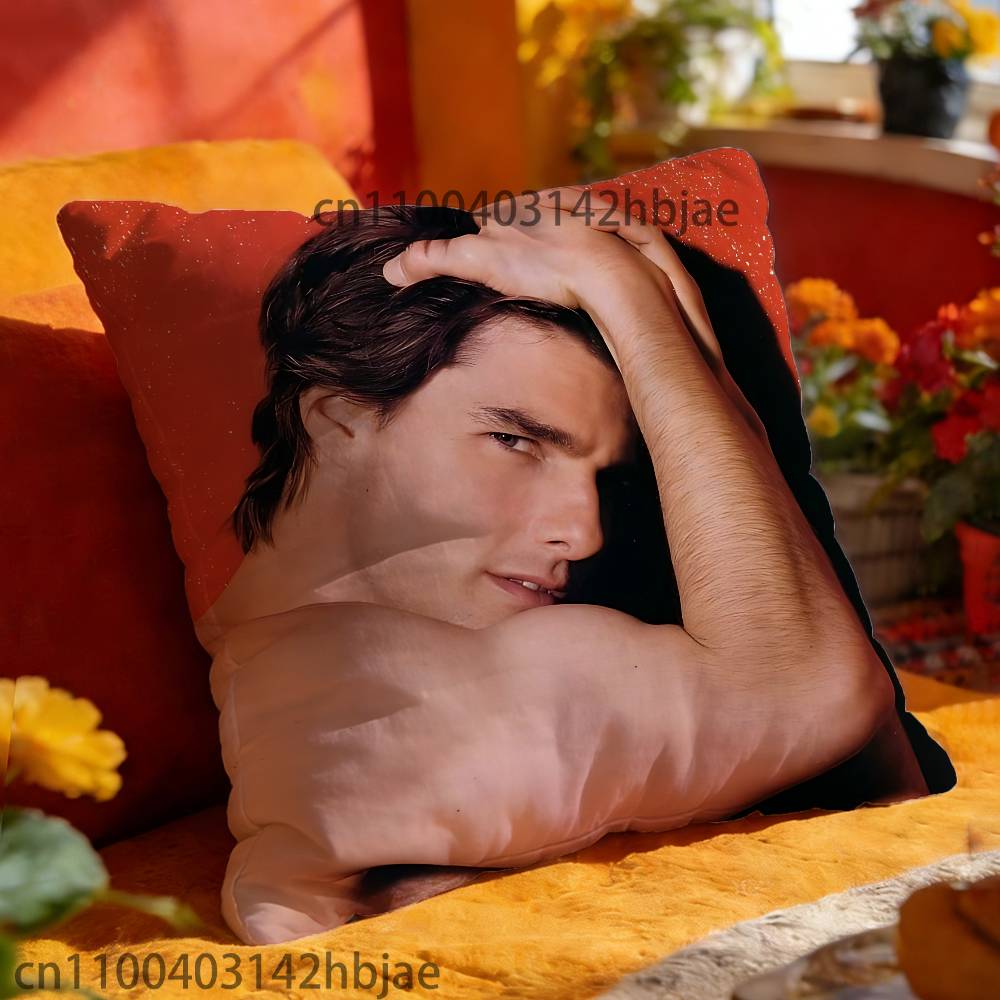 Наволочка с принтом Т-Том К-Круз, полиэфирное волокно, 40x40 см, для домашнего дивана, декоративная наволочка для подушки 30cmx30cm