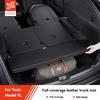 YZ For Tesla Model YL Juniper Trunk Mat Cover Nappa Leather All Weather Anti-scratch Full Coverage Trunk Liner Accessories 2026