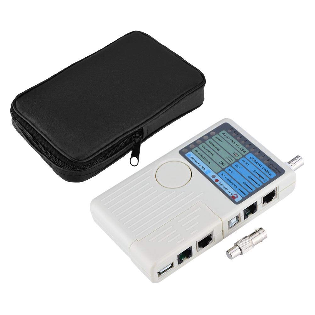 Urmăritor Cablu LAN Rețea Tester Cablu Rețea Cablu LAN Richer-R Tester RJ45/RJ11/USB/BNC, Detector, Tester Multifuncțional,