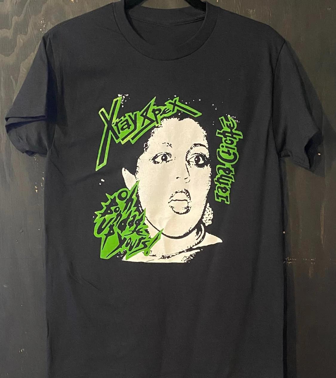 New Popular X-Ray Spex Black T-Shirt Cotton Full Size S-5XL S