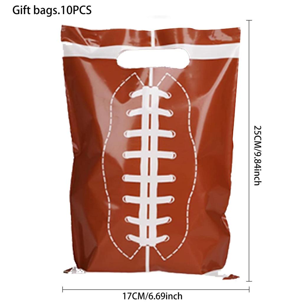 Sports Theme Candy Bags: Baseball, Basketball, Football Gift & Snack Bags for Birthday Parties